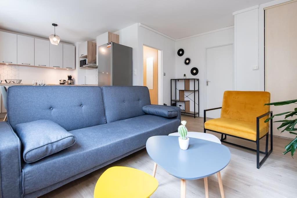 Appartement Renove Pour 6 Avec Parking Villeurbanne Extérieur photo