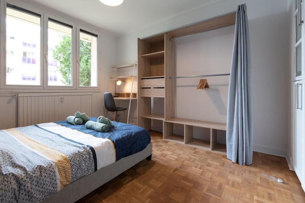 Appartement Renove Pour 6 Avec Parking Villeurbanne Extérieur photo