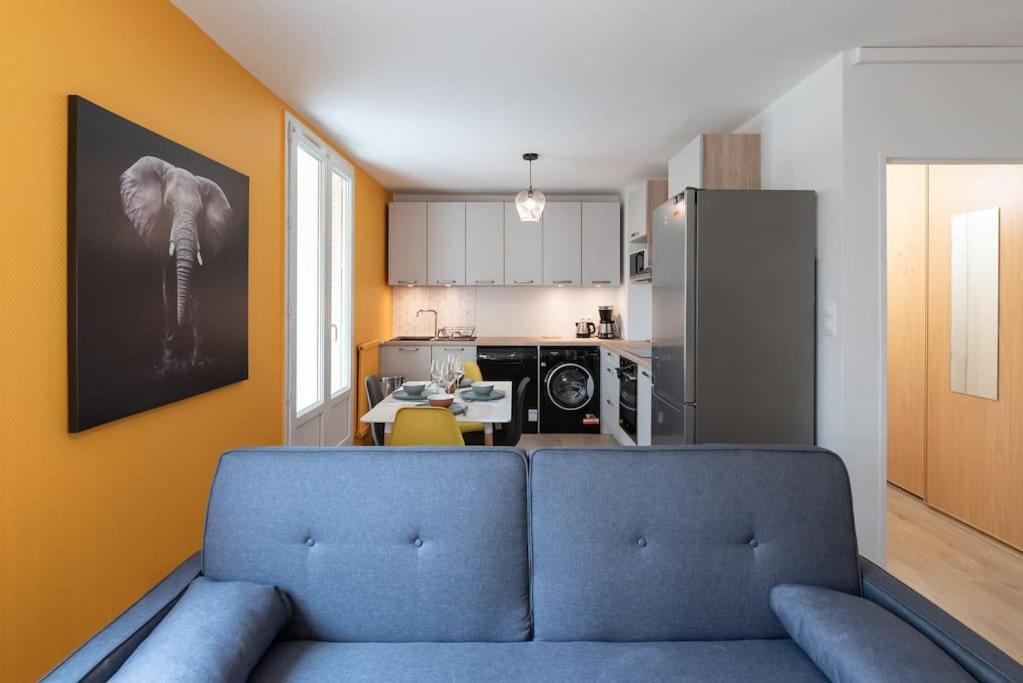 Appartement Renove Pour 6 Avec Parking Villeurbanne Extérieur photo