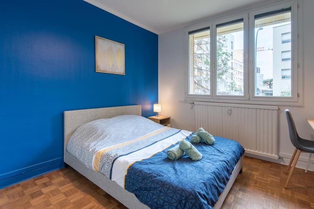 Appartement Renove Pour 6 Avec Parking Villeurbanne Extérieur photo